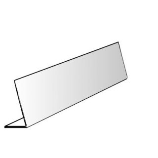 Vitrine plexiglas alimentaire 1 pli 75 x 20 x 40 cm