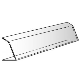 Vitrine plexiglas alimentaire 2 plis 75 x 20 x 20 cm