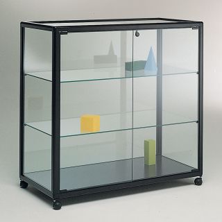 Vitrine banque sur pied VETAB19