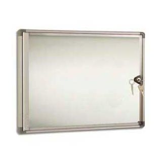 Vitrine intérieure fond métal AGL 3A4 horizontal