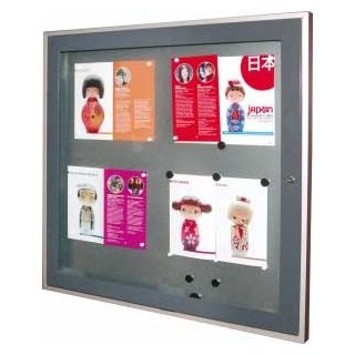 Vitrine GRUIM 6A4 avec visuels