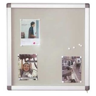 Vitrine intérieure fond métal RADMETVERTP 15A4