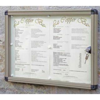 Vitrine extérieure ROLAC 2A4