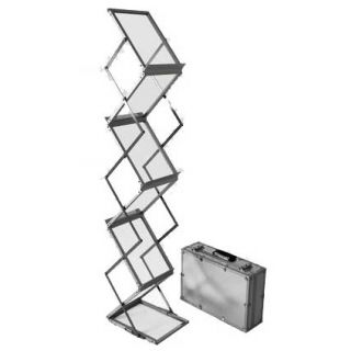 Porte brochures A4 ACRYZIGZAG