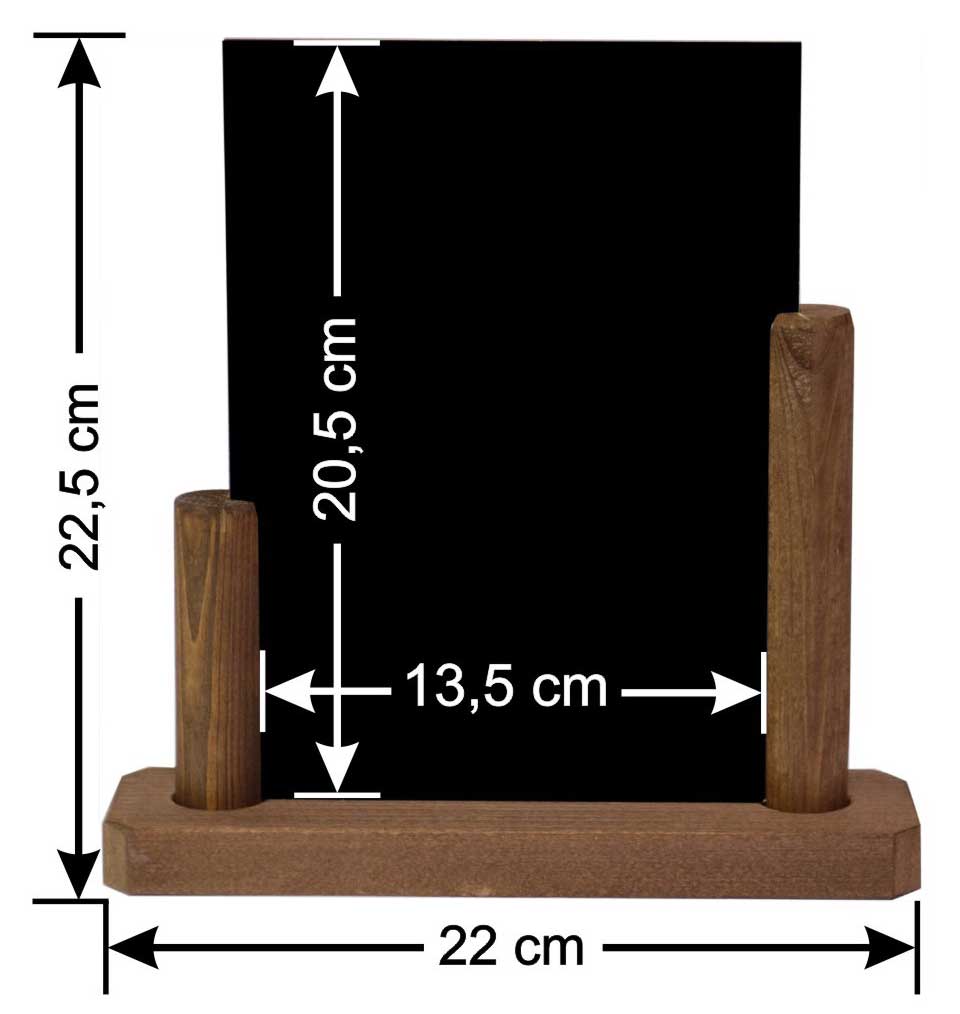 Chevalet de table ardoise A5 TSKA5