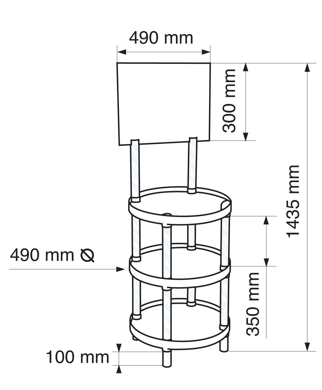 Etagère personnalisable 580