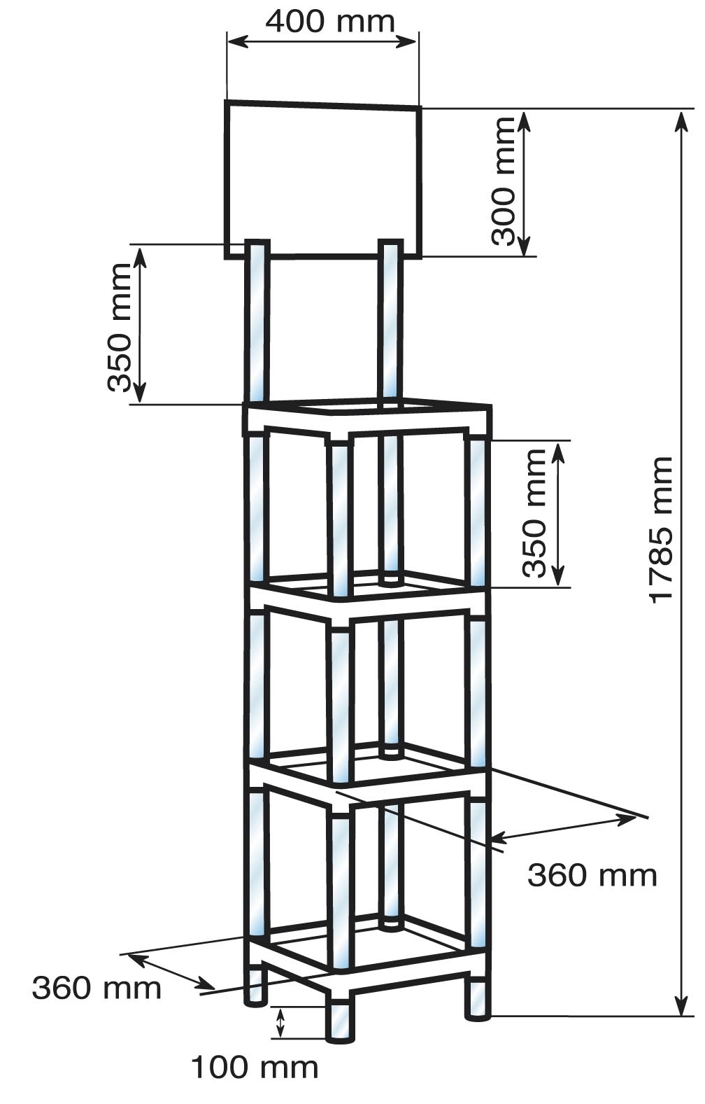 Etagère personnalisable 621