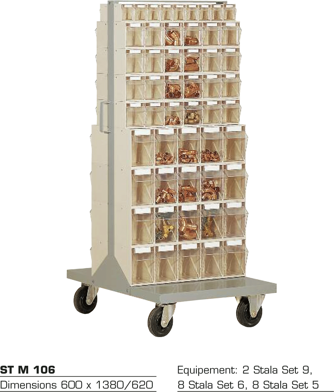 Etagère de stockage Stala Mobil ST M 106