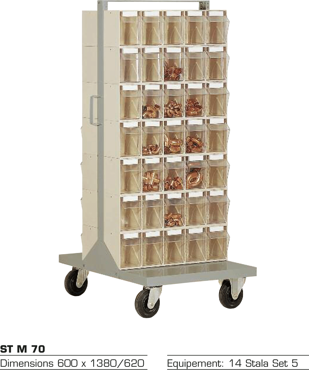 Etagère de stockage Stala Mobil ST M 70