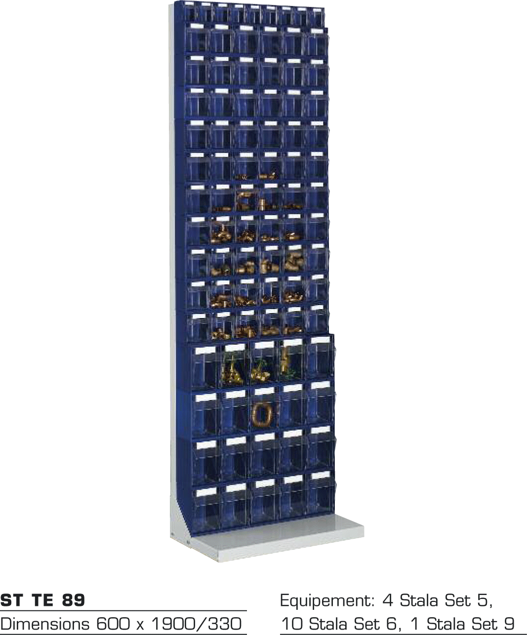 Etagère de stockage Stala Top ST TE 89