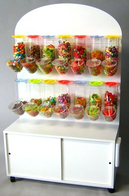 Meuble coffrets 12 tubes ALIM1535BOIS