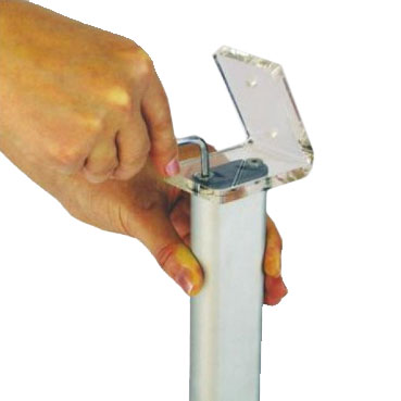 Porte brochures A4 paysage sur pied SR1P