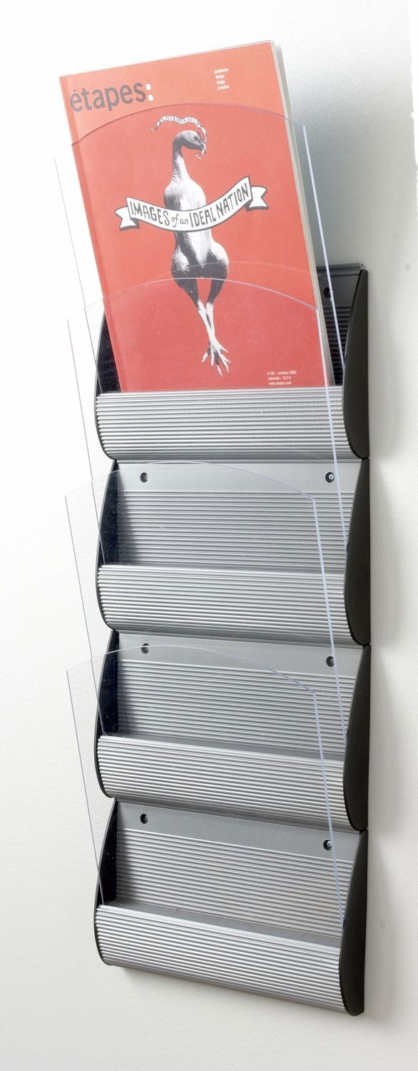Porte brochures A4 mural PPF4A4