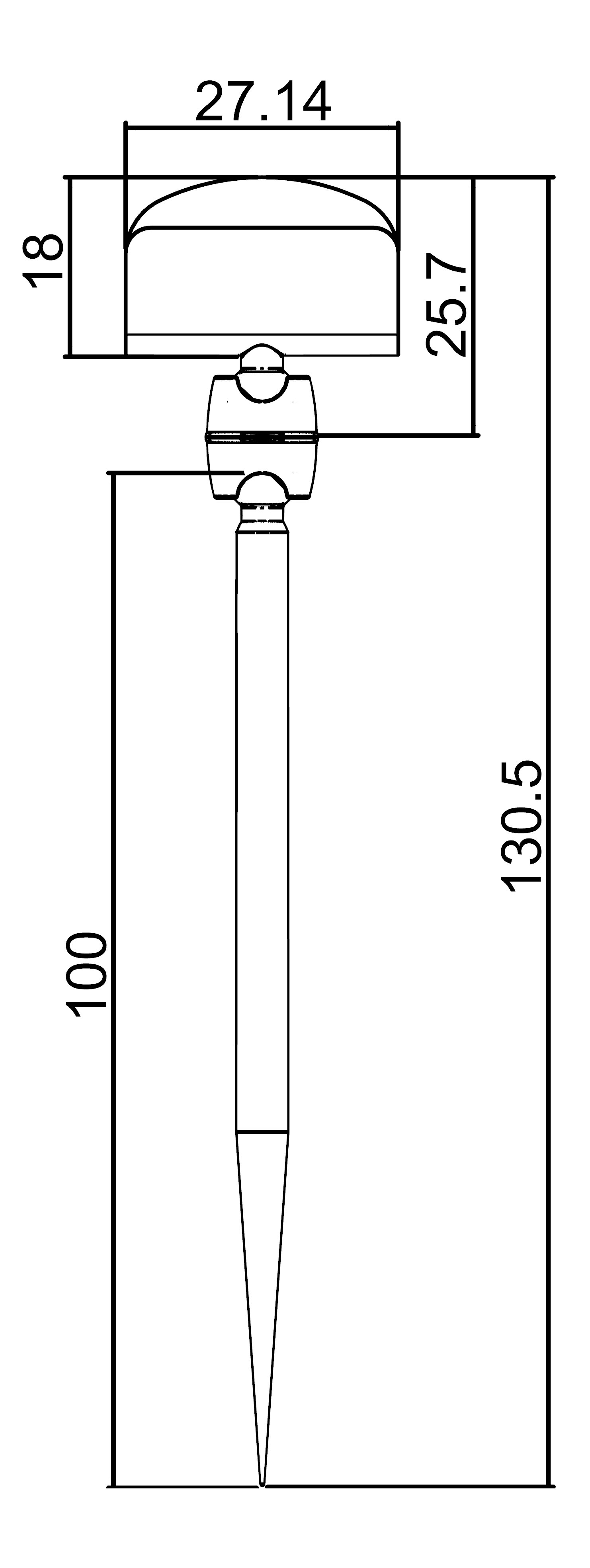Pic porte prix 130 mm