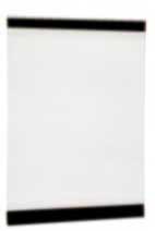 Porte visuel A5 vertical magnétique