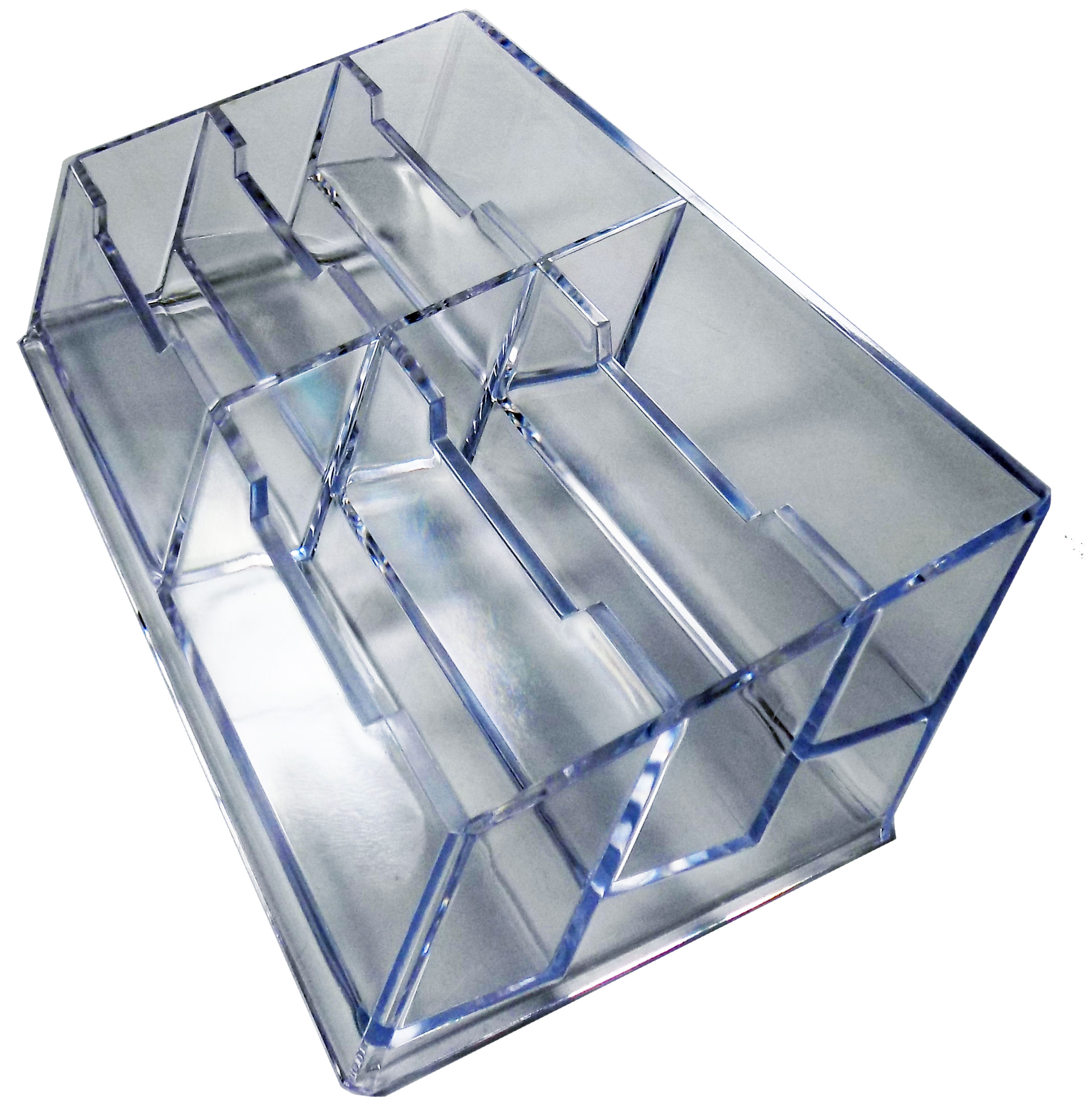 Porte carte de visite 6 compartiments PPK055