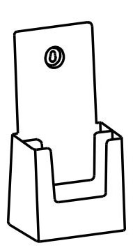 Porte brochure A6 PPK441