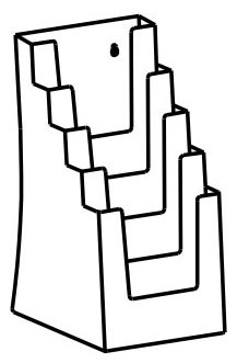 Porte brochure A4 PPK455