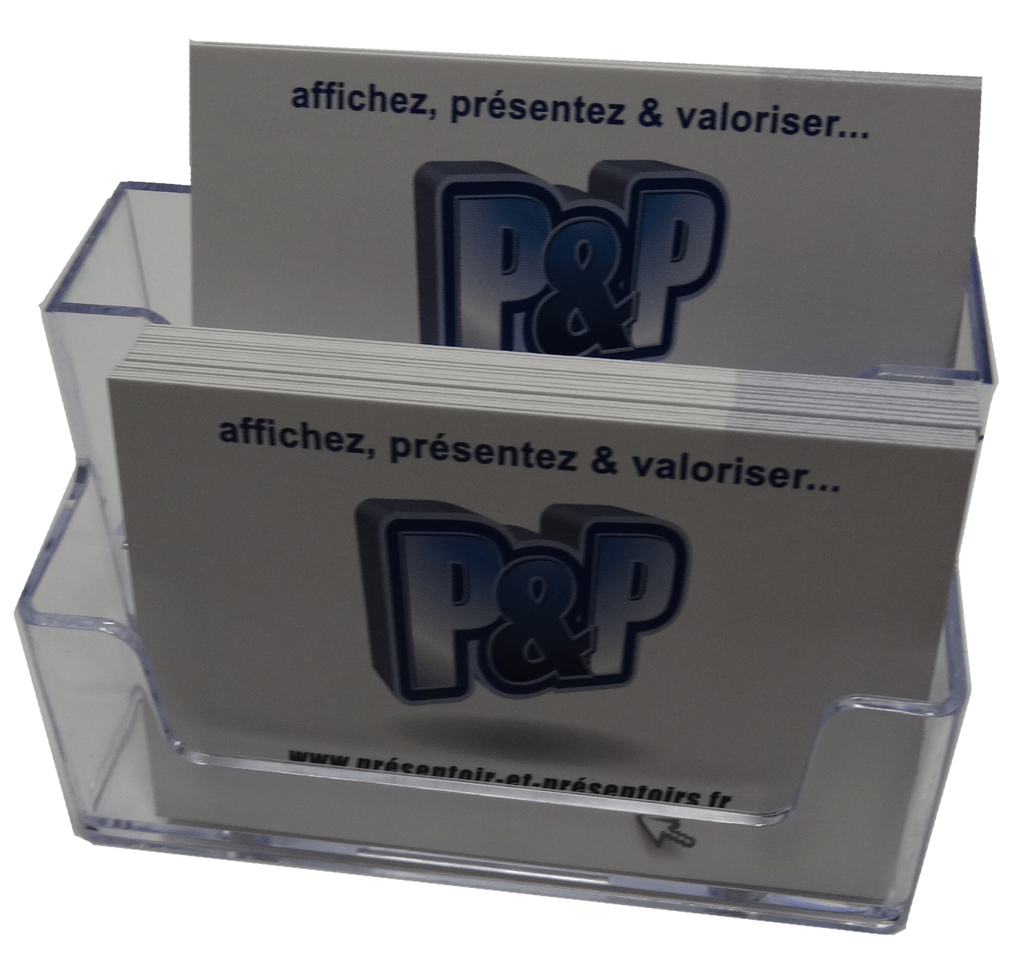 Porte carte de visite 2 compartiments paysage PPK502