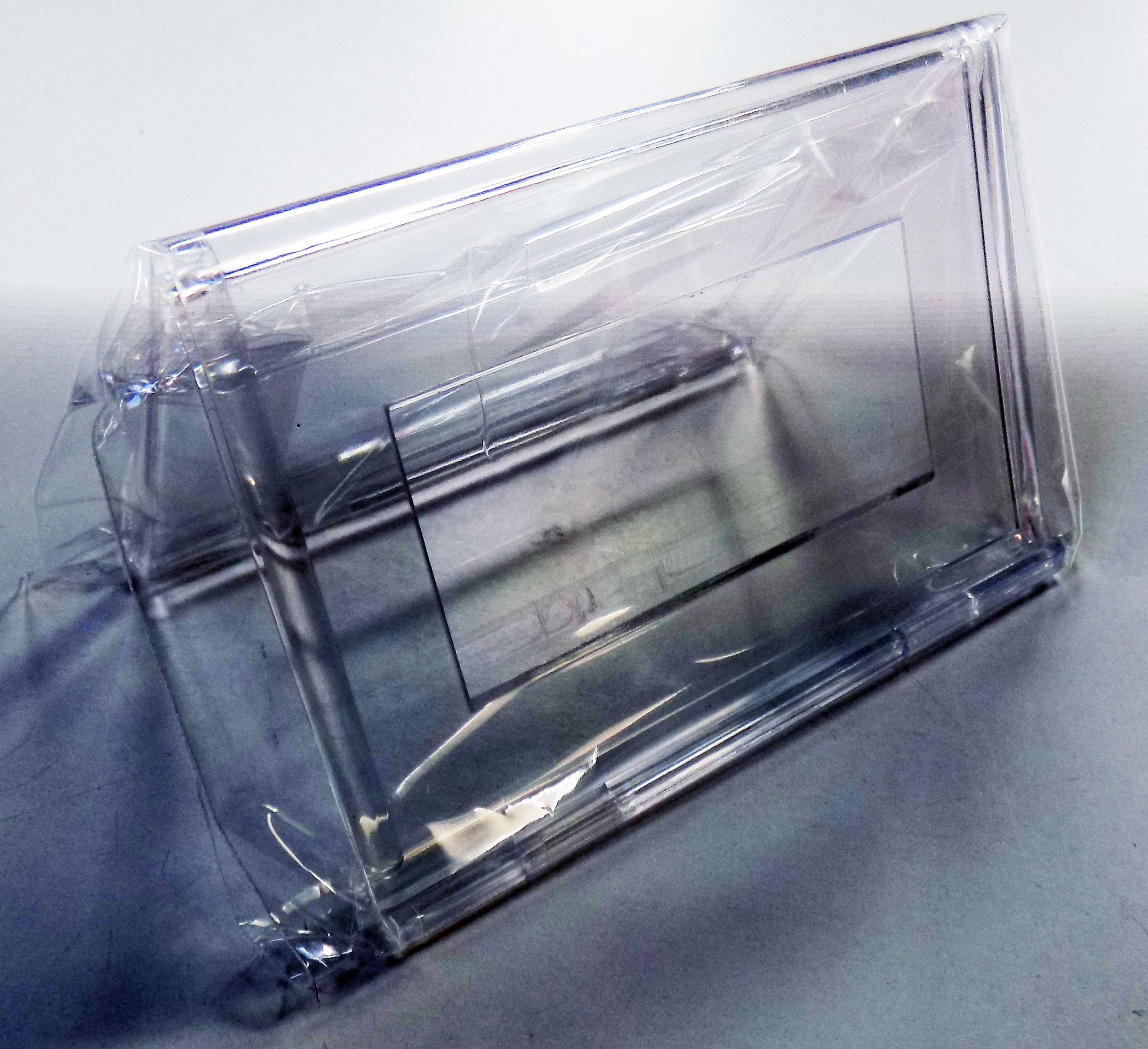 Chevalet porte nom plexiglas 55 x 90 mm PPK770