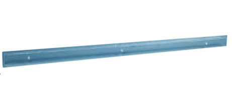 Réglette de fixation pour distributeur alimentaire