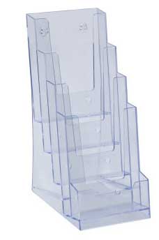 Porte brochure A6 PPK444 avec porte cartes de visite