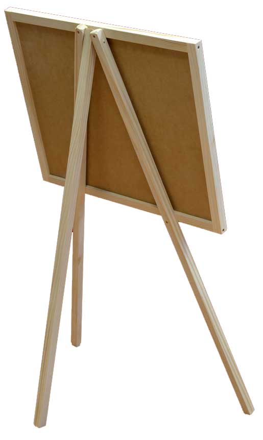 Tableau ardoise sur pied BOISP1