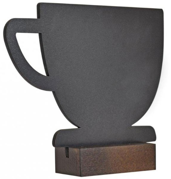 Chevalet de table ardoise tasse à café