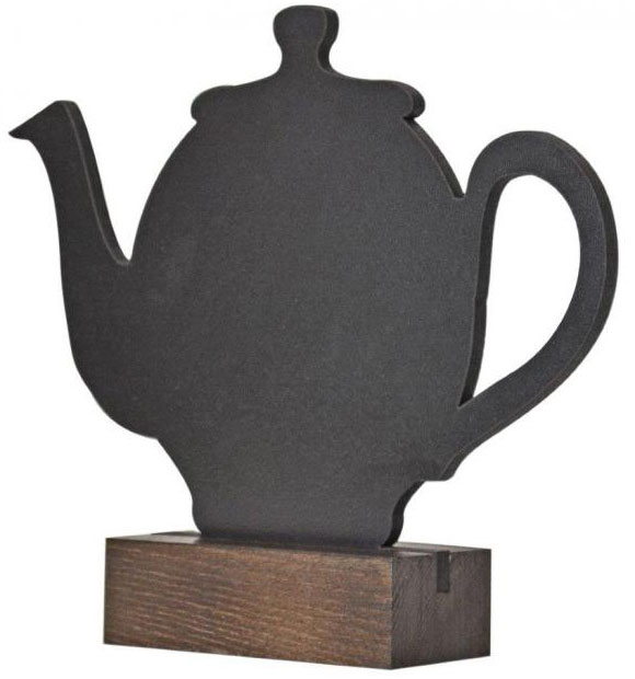 Chevalet de table ardoise théière