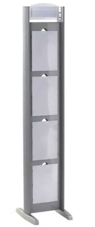 Totem porte visuel 8A4