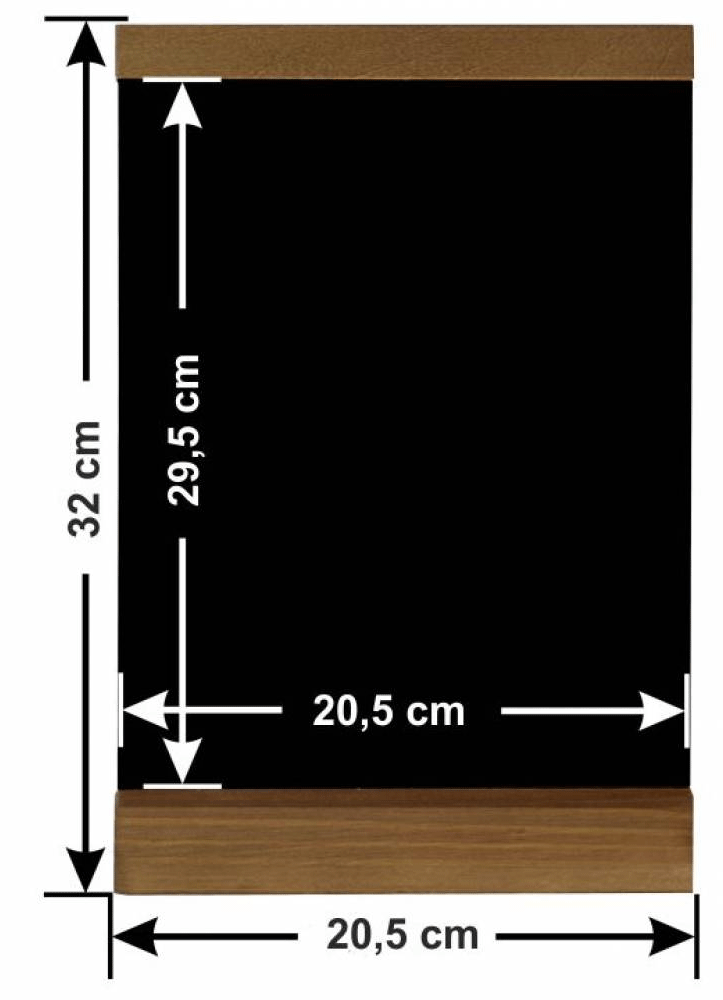 Chevalet de table ardoise A5 TSBA5