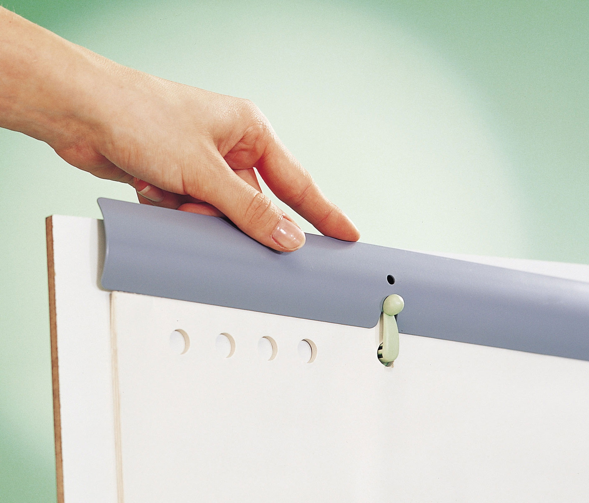 Chevalet de conférence laqué blanc & magnétique Valère