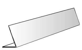 Vitrine plexiglas alimentaire 1 pli 75 x 20 x 20 cm