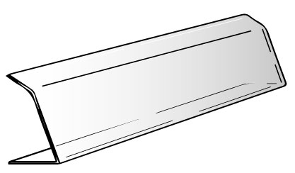 Vitrine plexiglas alimentaire 2 plis 100 x 20 x 30 cm