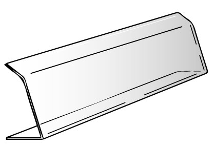 Vitrine plexiglas alimentaire 2 plis 100 x 20 x 40 cm