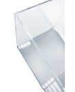 Odoria 30x30x30cm Grande Cube Acrylique Presentoir Transparente