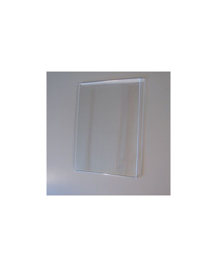 Porte affiche plexiglas A2 vertical 3 mm suspendu