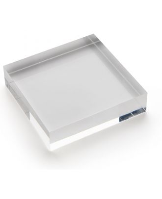 Bloc plexiglas d'agencement 100 x 25 x 100 mm 