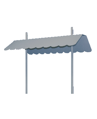 Auvent 330 pour stand de démonstration