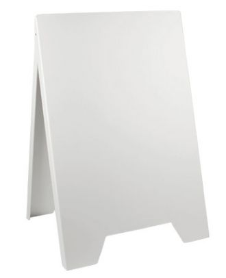 Chevalet PVC blanc ACCWT