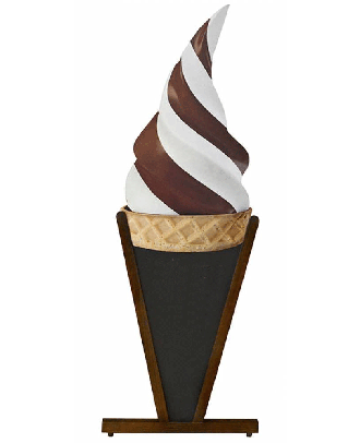 Stop trottoir trépied glace ITL de face