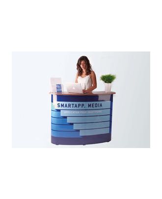 Comptoir d'accueil TUB1 personnalisé